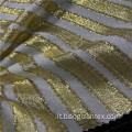 Design di giunzione 100% Lurex Polyester Jacquard tessuto intrecciato